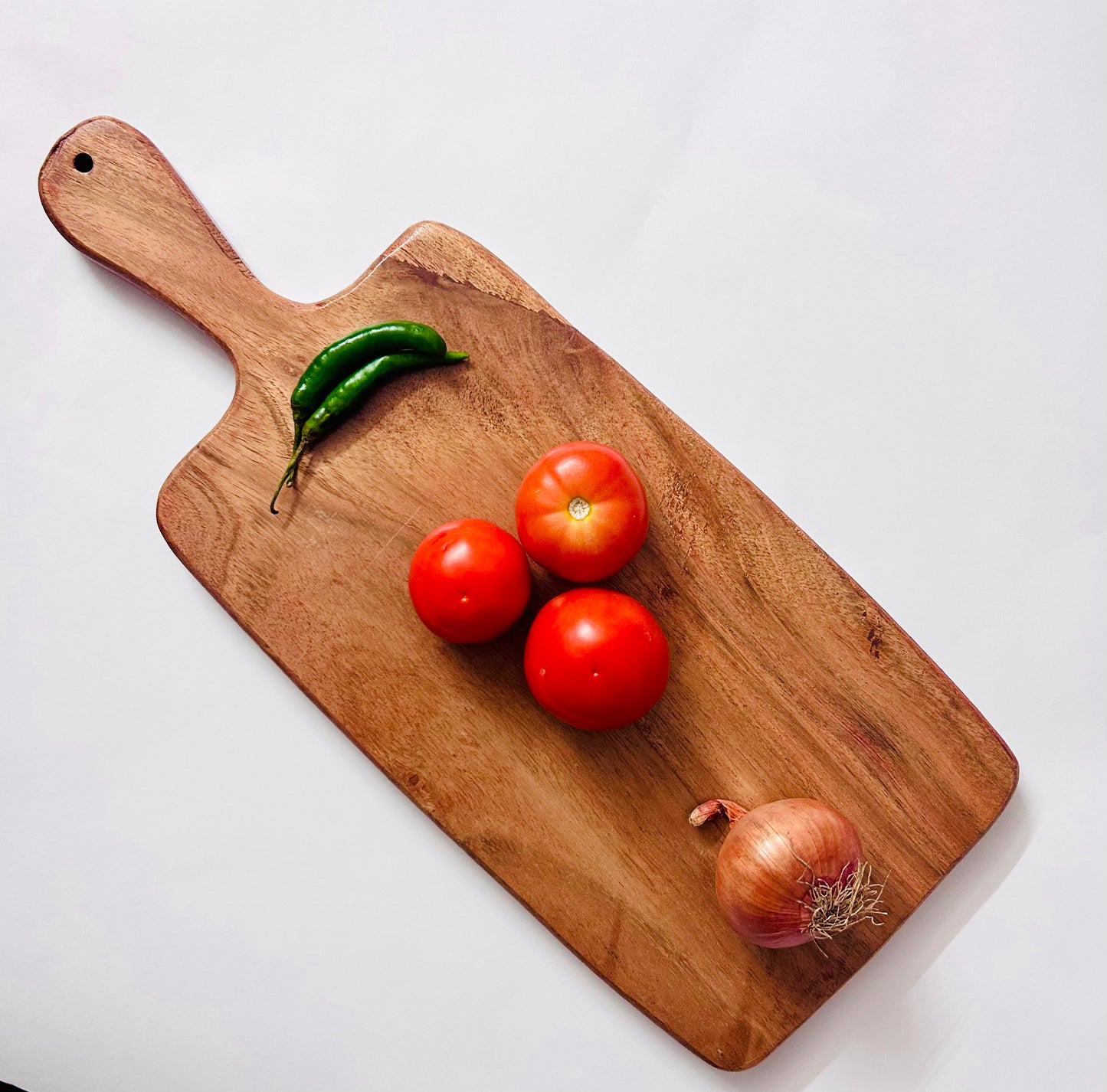 LEMONGINGER Handy Wooden Chopping Board | Cutting Board | Serving Board