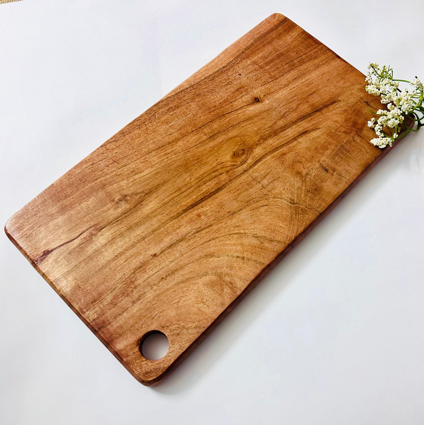 LEMONGINGER Rectangular Wooden Chopping Board | Cutting Board | Serving Board