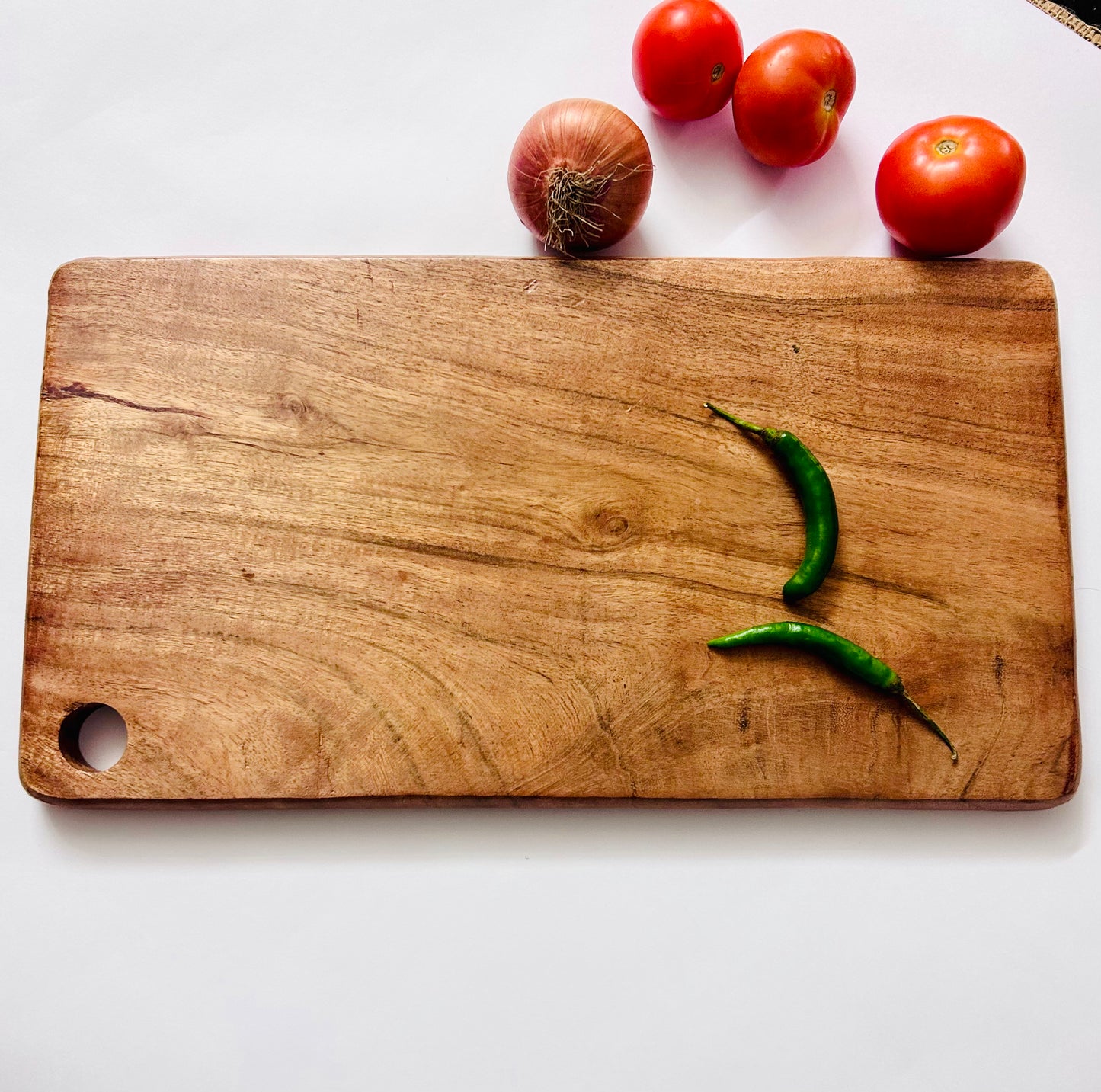 LEMONGINGER Rectangular Wooden Chopping Board | Cutting Board | Serving Board