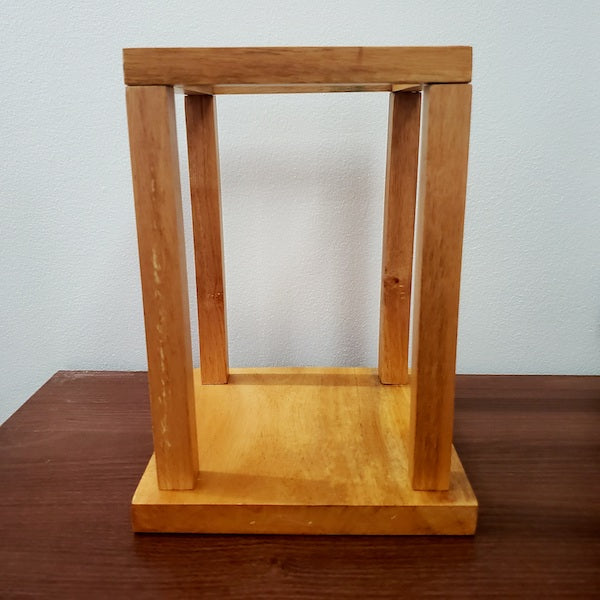 Wooden Lantern, Table Centerpiece, Rustic Wooden Lantern